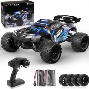 Voxira-Voiture Télécommandée Tout Terrain - 1:18 High Speed 4WD Rc Truggy 40 Km/H