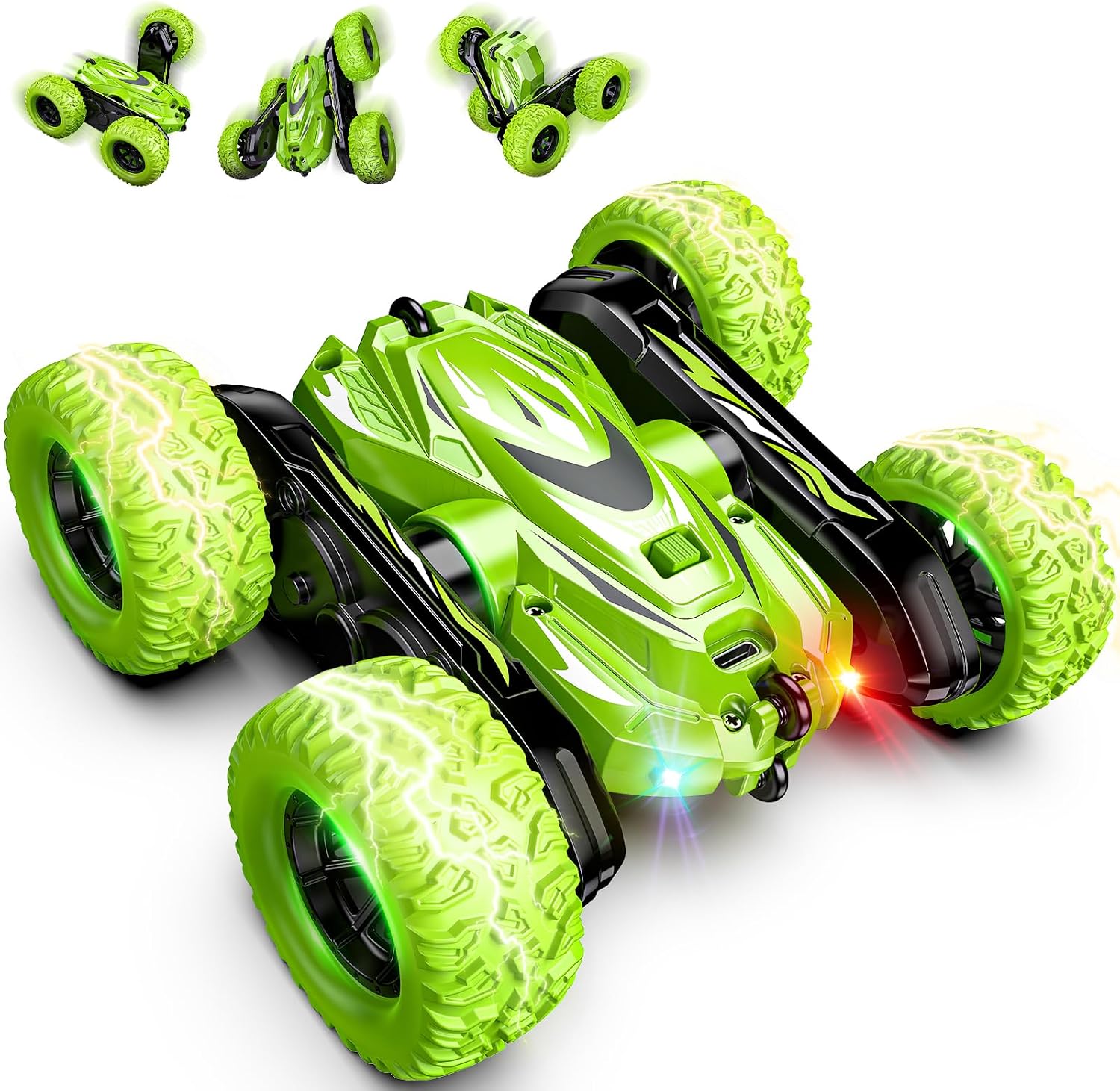 Voxira-360° Rotation Voiture Telecommandé Enfant, RC Jouets Cadeau 3-12 Ans