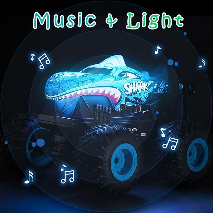 Blue Shark Remote Control Monster Truck