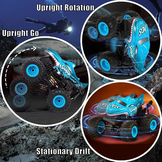 Blue Shark Remote Control Monster Truck