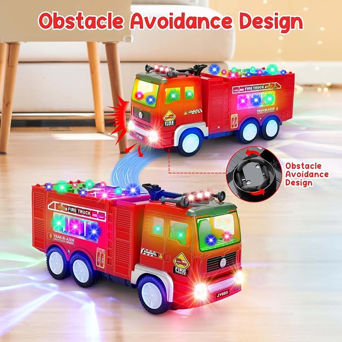 Musical LED Fire Truck