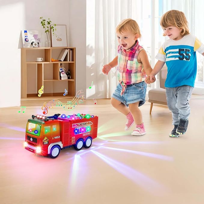 Musical LED Fire Truck