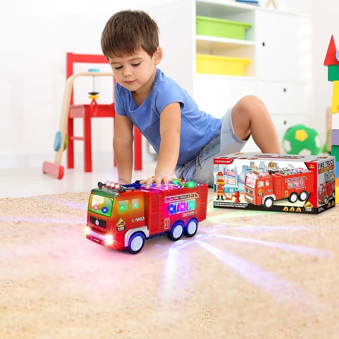 Musical LED Fire Truck