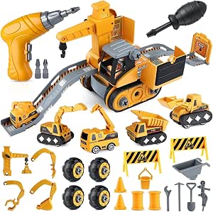 4-in-1 Build-Your-Own Construction Truck