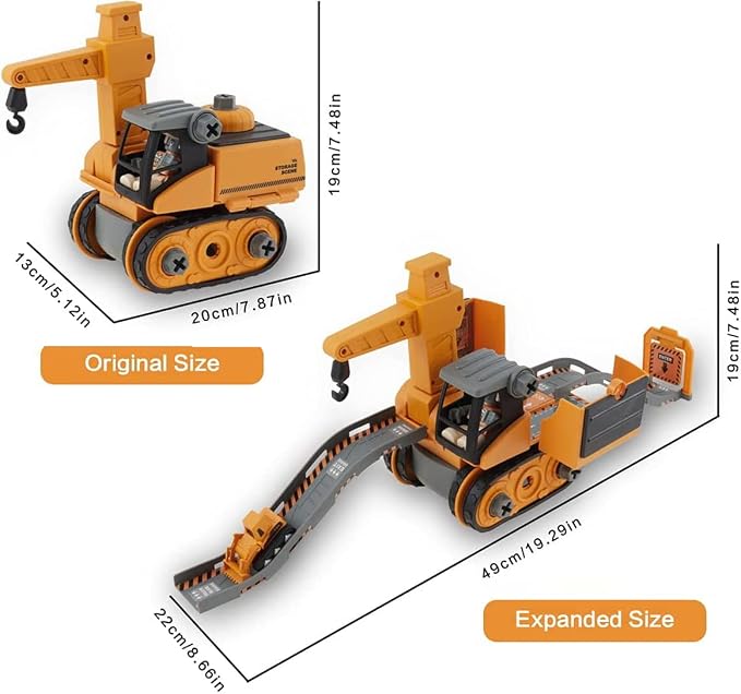 4-in-1 Build-Your-Own Construction Truck