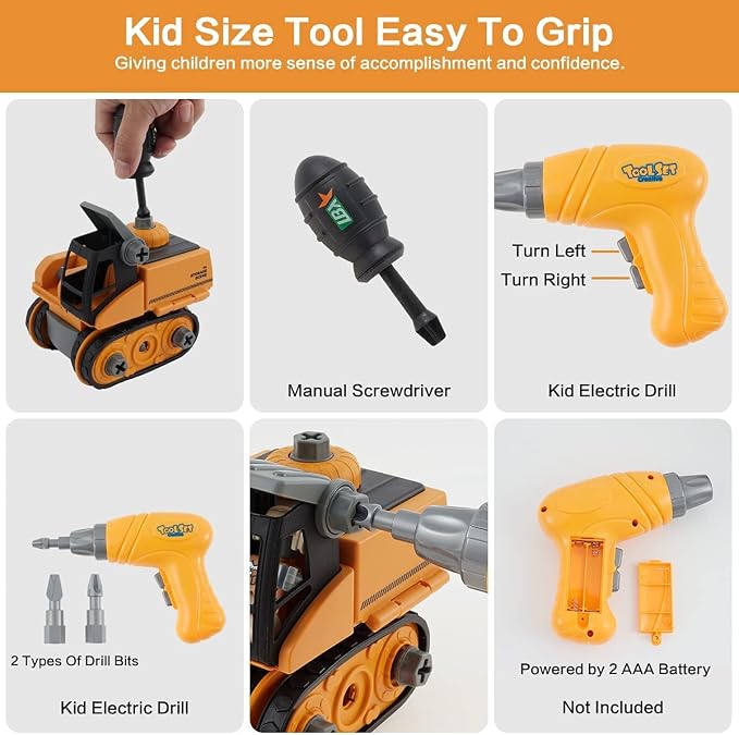 4-in-1 Build-Your-Own Construction Truck