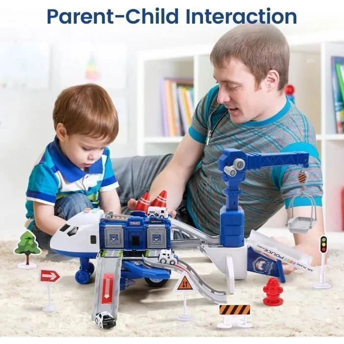 Cargo Airplane Traffic Playset