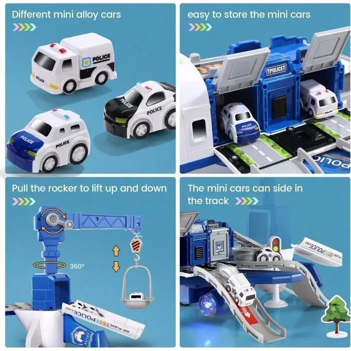 Cargo Airplane Traffic Playset