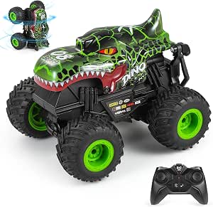 Green Dinosaur Remote Control Monster Truck